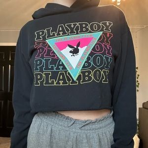 PLAYBOY cropped sweatshirt
